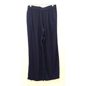 Blue Earth Women's Navy Blue Wide Leg Pant Size Small